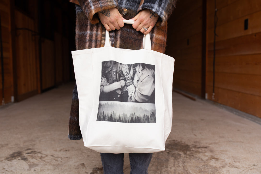 TOTE BAG XL STYLE couple and mist