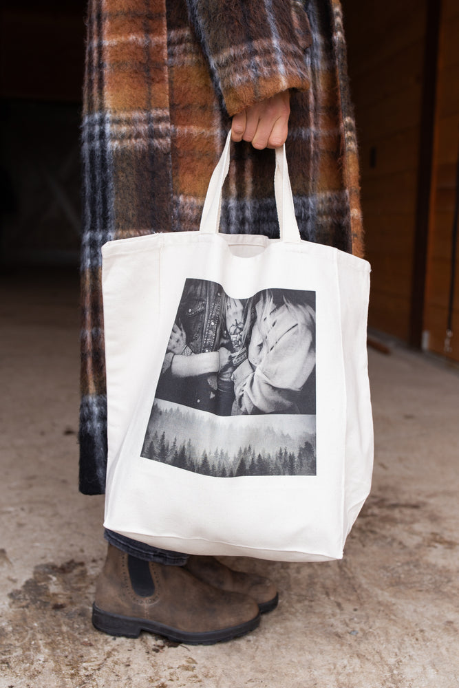 TOTE BAG XL STYLE couple and mist