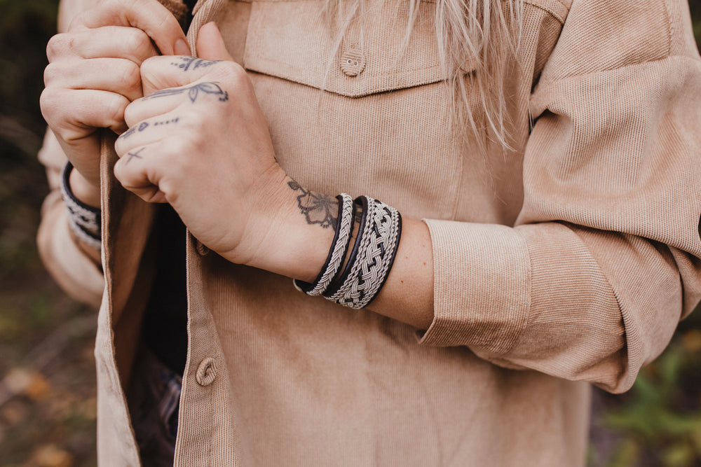 Harvey Leather Ban, Simply Sami Jewelry, Pemberton BC