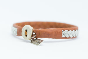 Sami, tan reindeer leather, Sami Bracelet, Tennarmband, Simply Sami Jewelry
