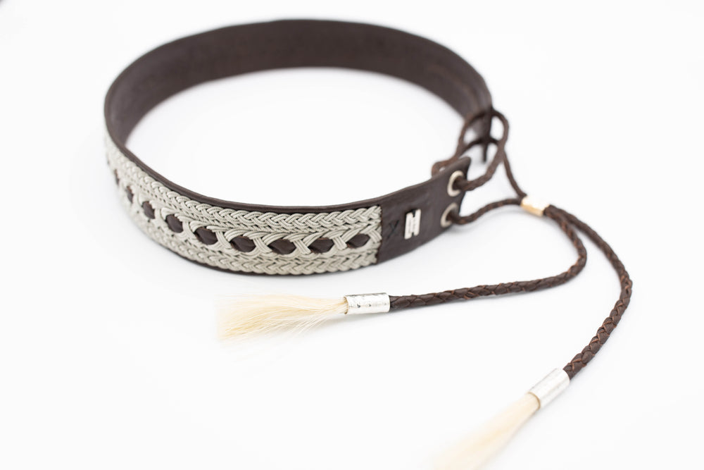 HATBAND SUPREME in dark brown